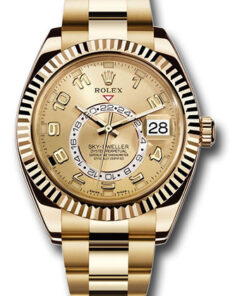 Đồng Hồ Rolex 326938 ch - Sky-Dweller Yellow Gold - Oyster BraceletĐồng Hồ Rolex 326938 ch - Sky-Dweller Yellow Gold - Oyster Bracelet