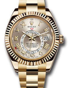 Đồng Hồ Rolex 326938 s - Sky-Dweller Yellow Gold - Oyster BraceletĐồng Hồ Rolex 326938 s - Sky-Dweller Yellow Gold - Oyster Bracelet