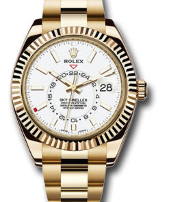 Đồng Hồ Rolex 326938 w - Sky-Dweller Yellow Gold - Oyster BraceletĐồng Hồ Rolex 326938 w - Sky-Dweller Yellow Gold - Oyster Bracelet