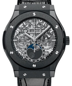 Đồng Hồ Hublot 517.CX.0170.LR - Classic Fusion 45mm Aerofusion Moonphase - Black MagicĐồng Hồ Hublot 517.CX.0170.LR - Classic Fusion 45mm Aerofusion Moonphase - Black Magic