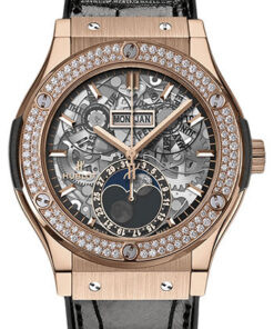 Đồng Hồ Hublot 517.OX.0180.LR.1104 - Classic Fusion 45mm Aerofusion Moonphase - King GoldĐồng Hồ Hublot 517.OX.0180.LR.1104 - Classic Fusion 45mm Aerofusion Moonphase - King Gold