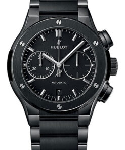 Đồng Hồ Hublot 520.CM.1170.CM - Classic Fusion 45mm Chronograph - Black MagicĐồng Hồ Hublot 520.CM.1170.CM - Classic Fusion 45mm Chronograph - Black Magic