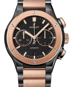 Đồng Hồ Hublot 520.CO.1180.CO - Classic Fusion 45mm Chronograph - Ceramic And King GoldĐồng Hồ Hublot 520.CO.1180.CO - Classic Fusion 45mm Chronograph - Ceramic And King Gold