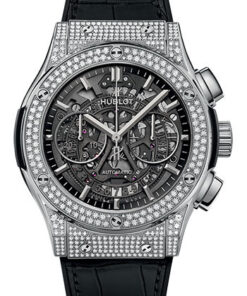 Đồng Hồ Hublot 525.NX.0170.LR.1704 - Classic Fusion 45mm Aerofusion Chronograph - TitaniumĐồng Hồ Hublot 525.NX.0170.LR.1704 - Classic Fusion 45mm Aerofusion Chronograph - Titanium