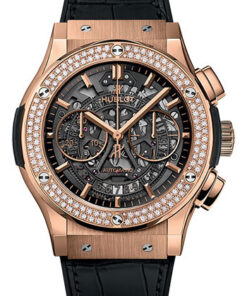 Đồng Hồ Hublot 525.OX.0180.LR.1104 - Classic Fusion 45mm Aerofusion Chronograph - King GoldĐồng Hồ Hublot 525.OX.0180.LR.1104 - Classic Fusion 45mm Aerofusion Chronograph - King Gold