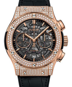 Đồng Hồ Hublot 525.OX.0180.LR.1704 - Classic Fusion 45mm Aerofusion Chronograph - King GoldĐồng Hồ Hublot 525.OX.0180.LR.1704 - Classic Fusion 45mm Aerofusion Chronograph - King Gold