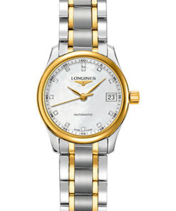 Đồng Hồ Longines L2.128.5.87.7 - Master Collection 25.5 mm - Steel And Yellow Gold Cap 200 - BraceletĐồng Hồ Longines L2.128.5.87.7 - Master Collection 25.5 mm - Steel And Yellow Gold Cap 200 - Bracelet