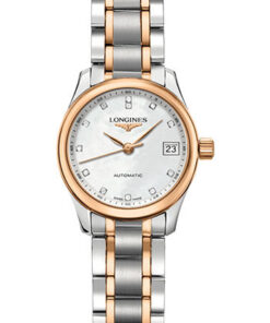 Đồng Hồ Longines L2.128.5.89.7 - Master Collection 25.5 mm - Steel And Pink Gold - BraceletĐồng Hồ Longines L2.128.5.89.7 - Master Collection 25.5 mm - Steel And Pink Gold - Bracelet