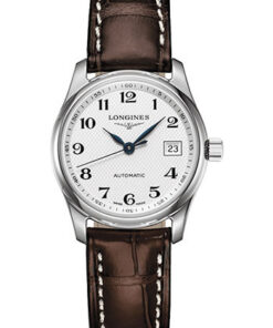 Đồng Hồ Longines L2.257.4.78.3 - Master Collection 29 mm - Steel - Alligator StrapĐồng Hồ Longines L2.257.4.78.3 - Master Collection 29 mm - Steel - Alligator Strap