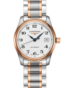 Đồng Hồ Longines L2.257.5.79.7 - Master Collection 29 mm - Steel And Pink Gold Cap 200 - BraceletĐồng Hồ Longines L2.257.5.79.7 - Master Collection 29 mm - Steel And Pink Gold Cap 200 - Bracelet