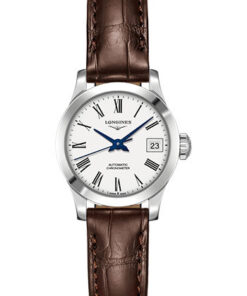 Đồng Hồ Longines L2.320.4.11.2 - Record collection 26 mm - Steel - Alligator StrapĐồng Hồ Longines L2.320.4.11.2 - Record collection 26 mm - Steel - Alligator Strap