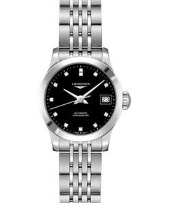 Đồng Hồ Longines L2.320.4.57.6 - Record collection 26 mm - Steel - BraceletĐồng Hồ Longines L2.320.4.57.6 - Record collection 26 mm - Steel - Bracelet