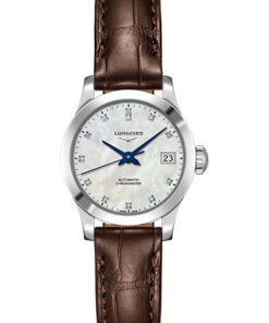 Đồng Hồ Longines L2.320.4.87.2 - Record collection 26 mm - Steel - Alligator StrapĐồng Hồ Longines L2.320.4.87.2 - Record collection 26 mm - Steel - Alligator Strap