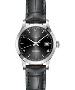 Đồng Hồ Longines L2.321.4.56.2 - Record collection 30 mm - Steel - Alligator StrapĐồng Hồ Longines L2.321.4.56.2 - Record collection 30 mm - Steel - Alligator Strap