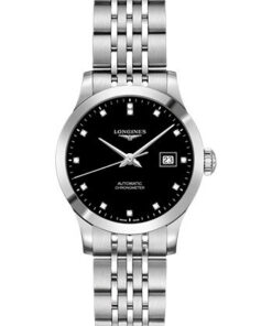 Đồng Hồ Longines L2.321.4.57.6 - Record collection 30 mm - Steel - BraceletĐồng Hồ Longines L2.321.4.57.6 - Record collection 30 mm - Steel - Bracelet