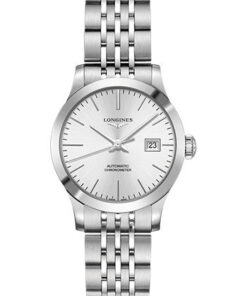 Đồng Hồ Longines L2.321.4.72.6 - Record collection 30 mm - Steel - BraceletĐồng Hồ Longines L2.321.4.72.6 - Record collection 30 mm - Steel - Bracelet