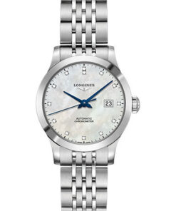 Đồng Hồ Longines L2.321.4.87.6 - Record collection 30 mm - Steel - BraceletĐồng Hồ Longines L2.321.4.87.6 - Record collection 30 mm - Steel - Bracelet