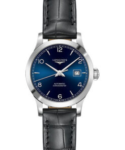 Đồng Hồ Longines L2.321.4.96.2 - Record collection 30 mm - Steel - Alligator StrapĐồng Hồ Longines L2.321.4.96.2 - Record collection 30 mm - Steel - Alligator Strap