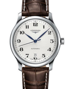 Đồng Hồ Longines L2.628.4.78.3 - Master Collection 38.5 mm - Steel - Alligator StrapĐồng Hồ Longines L2.628.4.78.3 - Master Collection 38.5 mm - Steel - Alligator Strap