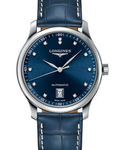 Đồng Hồ Longines L2.628.4.97.0 - Master Collection 38.5 mm - Steel - Alligator StrapĐồng Hồ Longines L2.628.4.97.0 - Master Collection 38.5 mm - Steel - Alligator Strap