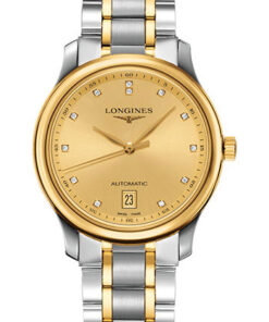 Đồng Hồ Longines L2.628.5.37.7 - Master Collection 38.5 mm - Steel And Yellow Gold Cap 200 - BraceletĐồng Hồ Longines L2.628.5.37.7 - Master Collection 38.5 mm - Steel And Yellow Gold Cap 200 - Bracelet
