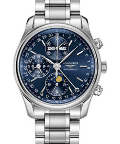 Đồng Hồ Longines L2.673.4.92.6 - Master Collection 40 mm - Moon Phase Chronograph - Steel - BraceletĐồng Hồ Longines L2.673.4.92.6 - Master Collection 40 mm - Moon Phase Chronograph - Steel - Bracelet