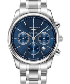 Đồng Hồ Longines L2.759.4.92.6 - Master Collection 42 mm - Chronograph - Steel - BraceletĐồng Hồ Longines L2.759.4.92.6 - Master Collection 42 mm - Chronograph - Steel - Bracelet