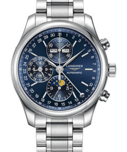 Đồng Hồ Longines L2.773.4.92.6 - Master Collection 42 mm - Moon Phase Chronograph - Steel - BraceletĐồng Hồ Longines L2.773.4.92.6 - Master Collection 42 mm - Moon Phase Chronograph - Steel - Bracelet