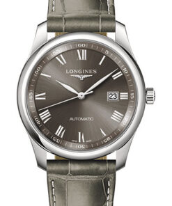 Đồng Hồ Longines L2.793.4.71.3 - Master Collection 40 mm - Steel - Alligator StrapĐồng Hồ Longines L2.793.4.71.3 - Master Collection 40 mm - Steel - Alligator Strap