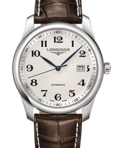 Đồng Hồ Longines L2.793.4.78.3 - Master Collection 40 mm - Steel - Alligator StrapĐồng Hồ Longines L2.793.4.78.3 - Master Collection 40 mm - Steel - Alligator Strap