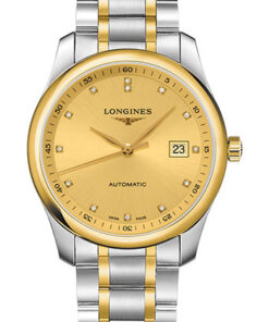Đồng Hồ Longines L2.793.5.37.7 - Master Collection 40 mm - Steel And Yellow Gold Cap 200 - BraceletĐồng Hồ Longines L2.793.5.37.7 - Master Collection 40 mm - Steel And Yellow Gold Cap 200 - Bracelet