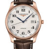 Đồng Hồ Longines L2.793.8.78.3 - Master Collection 40 mm - Pink Gold - Alligator Strap 2 L2 793 8 78 3