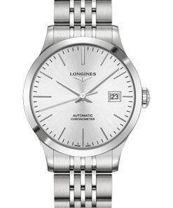 Đồng Hồ Longines L2.820.4.72.6 - Record collection 38.5 mm - Steel - BraceletĐồng Hồ Longines L2.820.4.72.6 - Record collection 38.5 mm - Steel - Bracelet