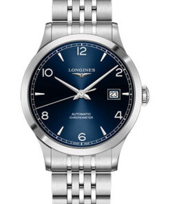 Đồng Hồ Longines L2.821.4.96.6 - Record collection 40 mm - Steel - BraceletĐồng Hồ Longines L2.821.4.96.6 - Record collection 40 mm - Steel - Bracelet