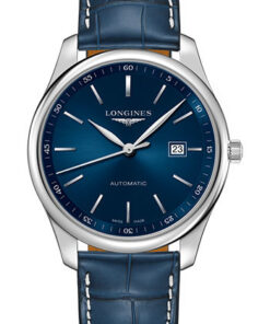 Đồng Hồ Longines L2.893.4.92.0 - Master Collection 42 mm - Steel - Alligator StrapĐồng Hồ Longines L2.893.4.92.0 - Master Collection 42 mm - Steel - Alligator Strap