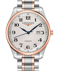 Đồng Hồ Longines L2.893.5.79.7 - Master Collection 42 mm - Steel And Pink Gold Cap 200 - BraceletĐồng Hồ Longines L2.893.5.79.7 - Master Collection 42 mm - Steel And Pink Gold Cap 200 - Bracelet