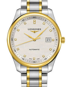 Đồng Hồ Longines L2.893.5.97.7 - Master Collection 42 mm - Steel And Yellow Gold Cap 200 - BraceletĐồng Hồ Longines L2.893.5.97.7 - Master Collection 42 mm - Steel And Yellow Gold Cap 200 - Bracelet