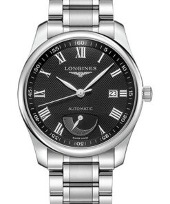 Đồng Hồ Longines L2.908.4.51.6 - Master Collection 40 mm - Power Reserve - Steel - BraceletĐồng Hồ Longines L2.908.4.51.6 - Master Collection 40 mm - Power Reserve - Steel - Bracelet