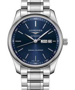 Đồng Hồ Longines L2.910.4.92.6 - Master Collection 40 mm - Annual Calendar - Steel - BraceletĐồng Hồ Longines L2.910.4.92.6 - Master Collection 40 mm - Annual Calendar - Steel - Bracelet