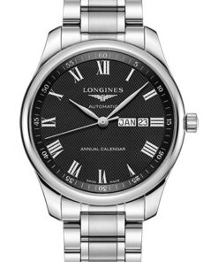 Đồng Hồ Longines L2.920.4.51.6 - Master Collection 42 mm - Annual Calendar - Steel - BraceletĐồng Hồ Longines L2.920.4.51.6 - Master Collection 42 mm - Annual Calendar - Steel - Bracelet