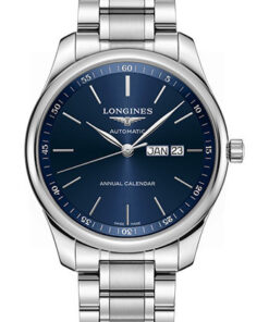 Đồng Hồ Longines L2.920.4.92.6 - Master Collection 42 mm - Annual Calendar - Steel - BraceletĐồng Hồ Longines L2.920.4.92.6 - Master Collection 42 mm - Annual Calendar - Steel - Bracelet