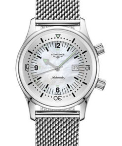Đồng Hồ Longines L3.374.4.80.6 - Legend Diver Watch 36 mm - Steel - BraceletĐồng Hồ Longines L3.374.4.80.6 - Legend Diver Watch 36 mm - Steel - Bracelet