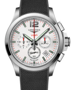 Đồng Hồ Longines L3.717.4.76.9 - Conquest V.H.P. 42 mm - Steel - Rubber StrapĐồng Hồ Longines L3.717.4.76.9 - Conquest V.H.P. 42 mm - Steel - Rubber Strap