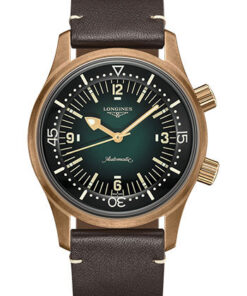 Đồng Hồ Longines L3.774.1.50.2 - Legend Diver Watch 42 mm - Bronze - Leather StrapĐồng Hồ Longines L3.774.1.50.2 - Legend Diver Watch 42 mm - Bronze - Leather Strap