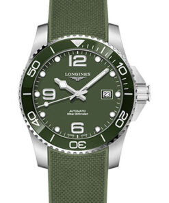 Đồng Hồ Longines L3.781.4.06.9 - HydroConquest 41 mm - Automatic - Steel And Ceramic - Rubber StrapĐồng Hồ Longines L3.781.4.06.9 - HydroConquest 41 mm - Automatic - Steel And Ceramic - Rubber Strap