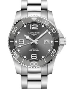 Đồng Hồ Longines L3.781.4.76.6 - HydroConquest 41 mm - Automatic - Steel And Ceramic - BraceletĐồng Hồ Longines L3.781.4.76.6 - HydroConquest 41 mm - Automatic - Steel And Ceramic - Bracelet