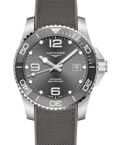 Đồng Hồ Longines L3.781.4.76.9 - HydroConquest 41 mm - Automatic - Steel And Ceramic - Rubber StrapĐồng Hồ Longines L3.781.4.76.9 - HydroConquest 41 mm - Automatic - Steel And Ceramic - Rubber Strap