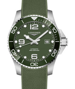 Đồng Hồ Longines L3.782.4.06.9 - HydroConquest 43 mm - Automatic - Steel And Ceramic - Rubber StrapĐồng Hồ Longines L3.782.4.06.9 - HydroConquest 43 mm - Automatic - Steel And Ceramic - Rubber Strap