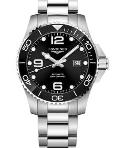 Đồng Hồ Longines L3.782.4.56.6 - HydroConquest 43 mm - Automatic - Steel And Ceramic - BraceletĐồng Hồ Longines L3.782.4.56.6 - HydroConquest 43 mm - Automatic - Steel And Ceramic - Bracelet