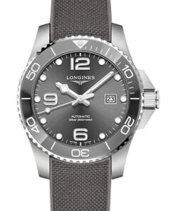 Đồng Hồ Longines L3.782.4.76.9 - HydroConquest 43 mm - Automatic - Steel And Ceramic - Rubber StrapĐồng Hồ Longines L3.782.4.76.9 - HydroConquest 43 mm - Automatic - Steel And Ceramic - Rubber Strap